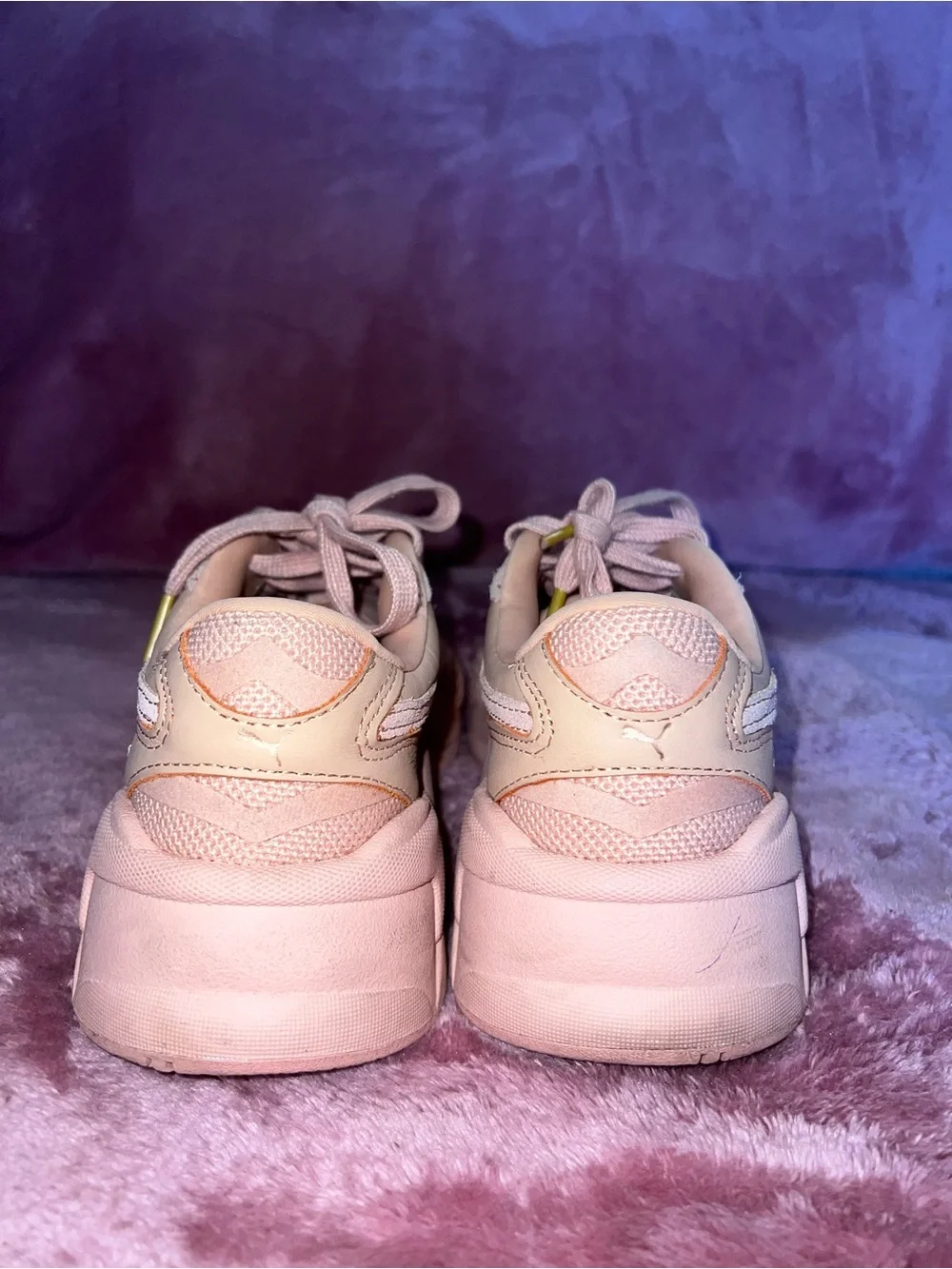 Puma Blush Pink Chunky Sneakers